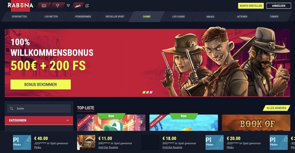 Rabona Neue Online Casino 