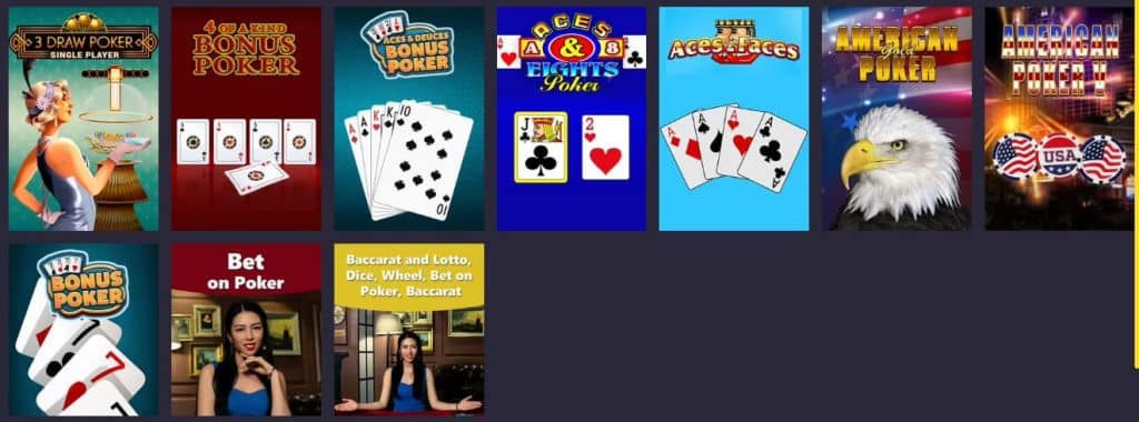 Video Poker Neuesten Online Casinos