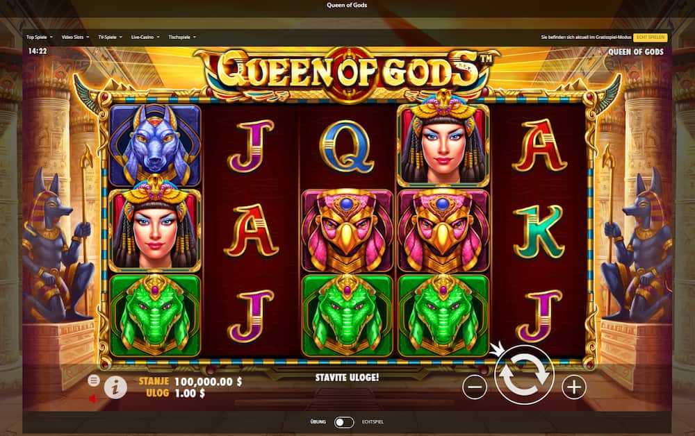Beste Casinos ohne 5 Sekunden Regel Slots Queen of Gods