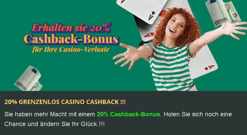 Casinos ohne Einschraenkungen Cashback
