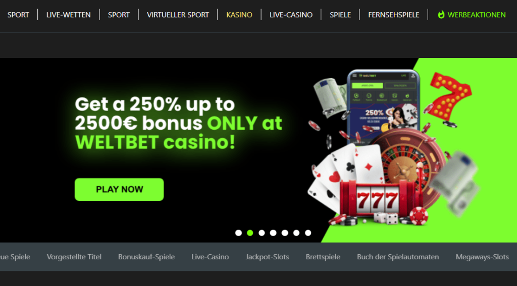 Trustly Online Casinos Weltbet